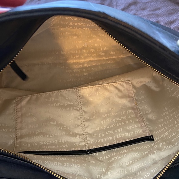 Kate Spade Black Carry-all Shoulder Bag with strap - Picture 11 of 16